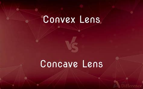 Convex Lens Vs Concave Lens — Whats The Difference