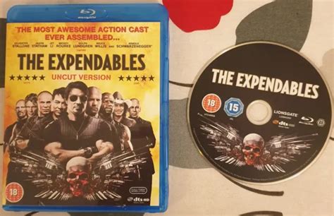 The Expendables Blu Ray Sylvester Stallone Jason Statham Jet Li