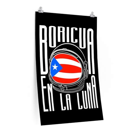 Puerto Rico Wall Art Boricua En La Luna Puerto Rican Art Etsy