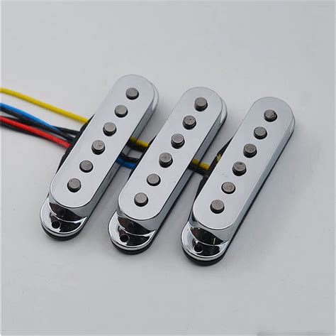 Pickups Set Single Coil Ceramic Magnet Pickup Electric Guitar Pickup Neckmiddle