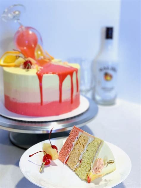 Malibu Sunset Cake Foodtalk