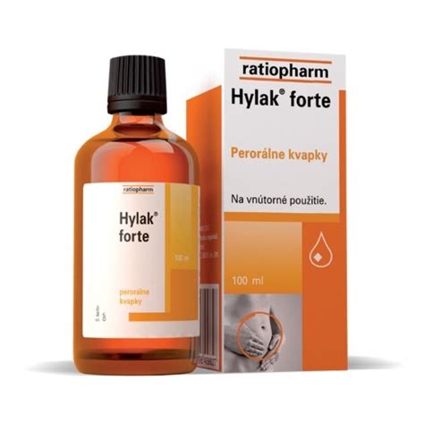 HYLAK Forte Kvapky 100 Ml Skladom BENULEKAREN Sk