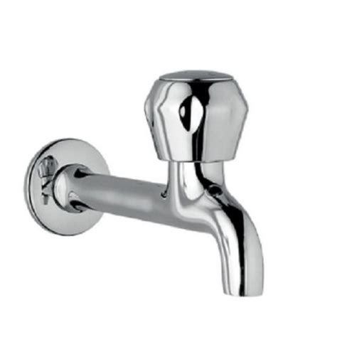 Silver Wall Mounted Glossy Finish Leak Resistant Stainless Steel Water