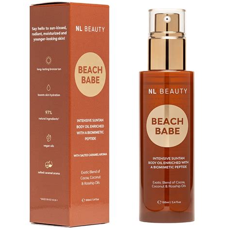 Олио за Интензивен Тен NL Beauty Beach Babe Солен Карамел eBag bg