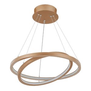 Pendente LED 400cm Metal Cobre Cosmos Gmh Leroy Merlin