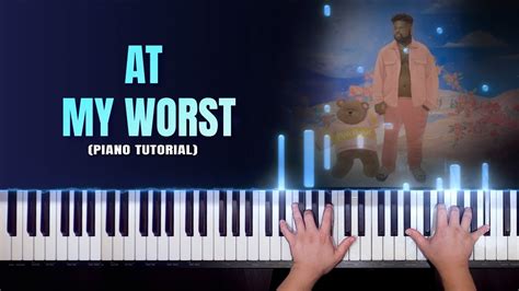 AT MY WORST PIANO TUTORIAL KURTZMAN KS7S YouTube