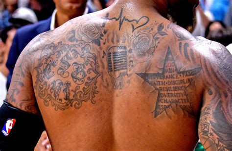 Nba Les 10 Tatouages Les Plus Cools Des Joueurs Actuels