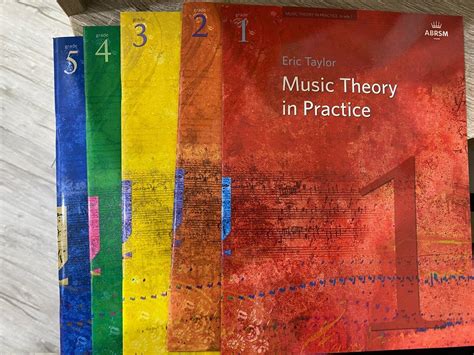 New ABRSM music theory in practice grade 1 grade 5 興趣及遊戲 書本 文具