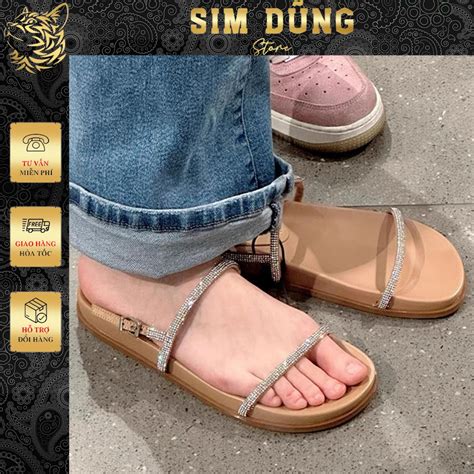 SANDAL ZRA ĐÍNH ĐÁ SANG CHẢNH SIÊU HOT NĂM NAY CHUẨN SIZE