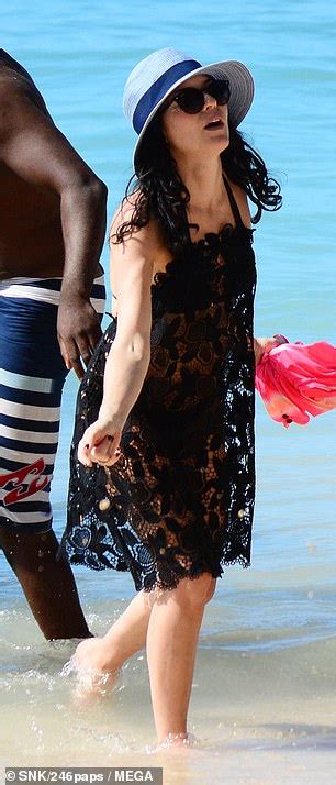 Andrea Corr Shows Off Her Athletic Figure In Black Bikini Daily Mail Online