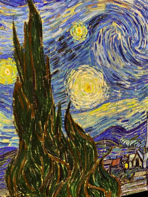 The Starry sky by Vincent Van Gogh 🖼 | Vincent van gogh, Artwork, Starry