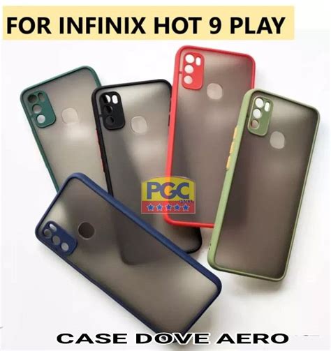 Case Handpone Keren For Infinix Hot Play Case Dove Aero Matte