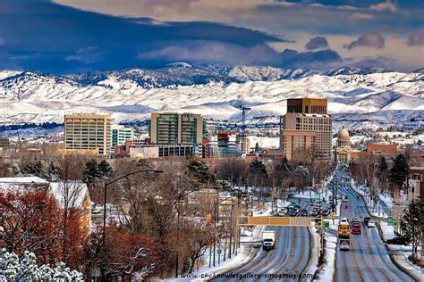 Boise In The Winter Love It Or Hate It Downtown Is Always Gorgeous