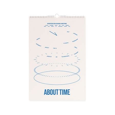 SEVENTEEN 2024 SEASON’S GREETINGS WALL CALENDAR - Kpop USA