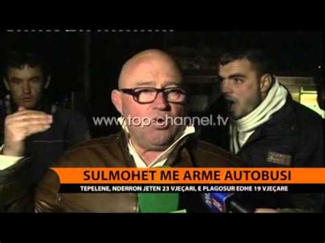 Sulmohet Me Arm Autobusi Nj I Vdekur Top Channel Albania News