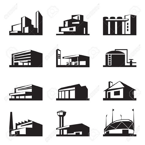 Factory Icon Vector Free Icons Library