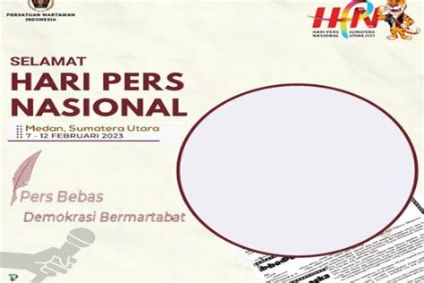 Twibbon Hari Pers Nasional Lengkap Kata Ucapan Selamat Hpn