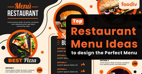 Lunch Menu Design Ideas, Examples Samples, 52% OFF