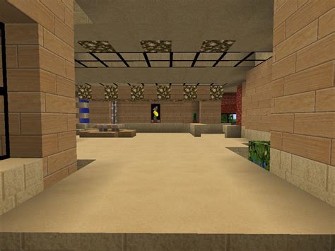 Modern Forest House Minecraft Map