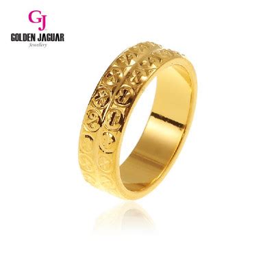 Emas Korea Golden Jaguar Fashion Cincin Kikir Dua Layer GJJ 81605 1