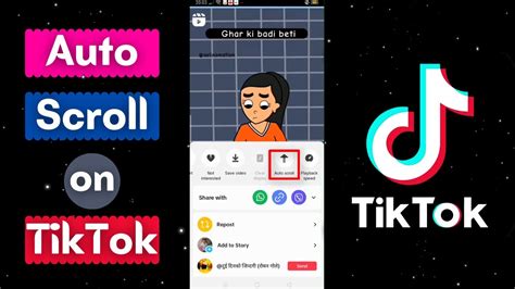 How To Auto Scroll On Tiktok 2023 Auto Scroll Tiktok Android Tiktok