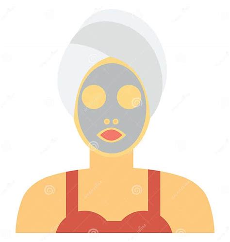 Icono Aislado Del Vector De La Mascarilla Ilustración Del Vector