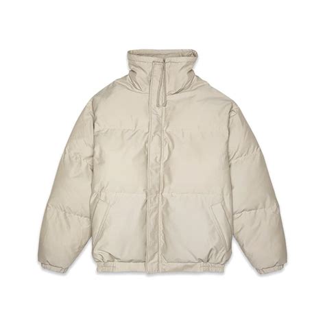 Fear Of God Essentials Puffer Jacket Olivekhakifear Of God Essentials Puffer Jacket Olivekhaki