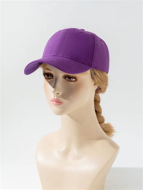 Gorra De B Isbol Informal Cl Sica Sencilla De Color S Lido Unisex