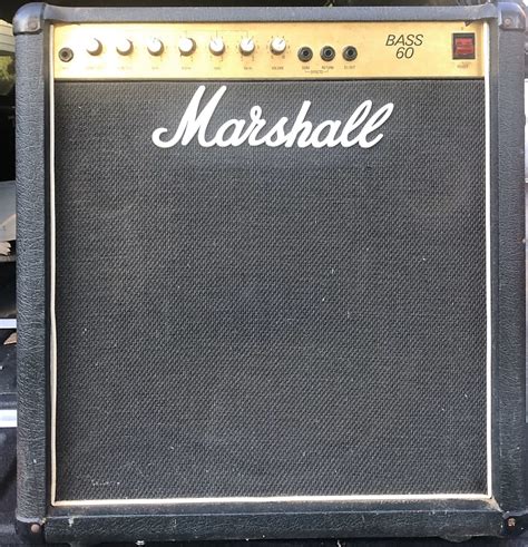 Marshall Bass 60 1x15 Bass Amplifier Vintage Rare Amp 115 Reverb