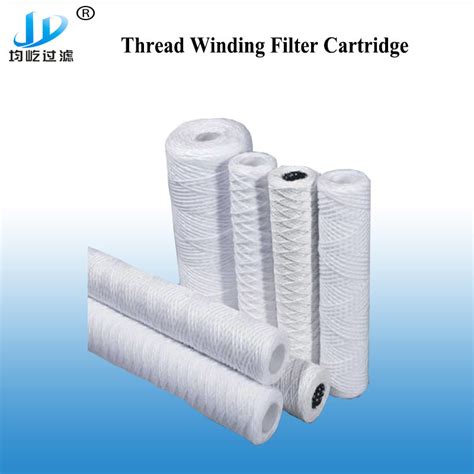 20um PP Yarn String Spiral Wound Water Filter Cartridge China Filter