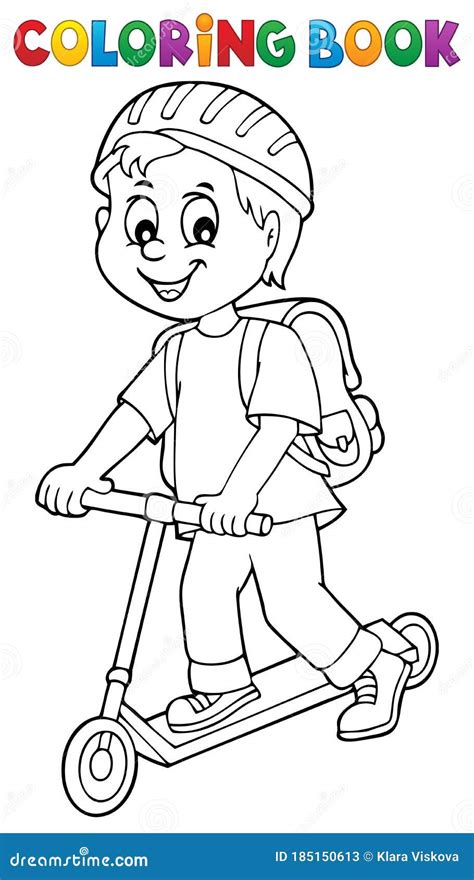 50 Best Ideas For Coloring Scooter Coloring Picture