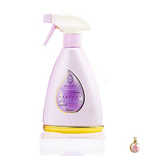 AQUA KAUSAR AIR FRESHENER RASASI Emirates Perfumes Best Fragrances