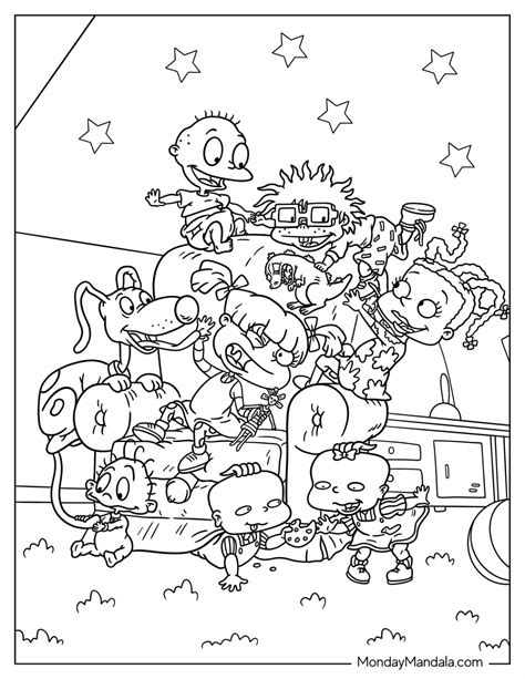 22 Rugrats Coloring Pages (Free PDF Printables)