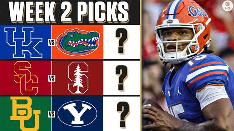 College Football Week 2 Free Expert Picks Props Best Bets And Picks To