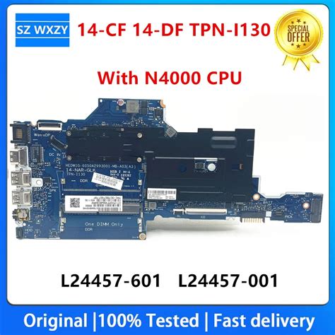 For Hp Cf Df Nar Glk Tpn I Laptop Motherboard With N