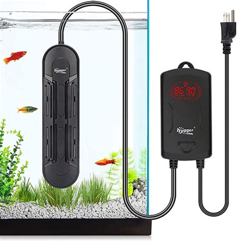 Hygger Fully Submersible Upgraded Double Quartz Tubes Aquarium Heater