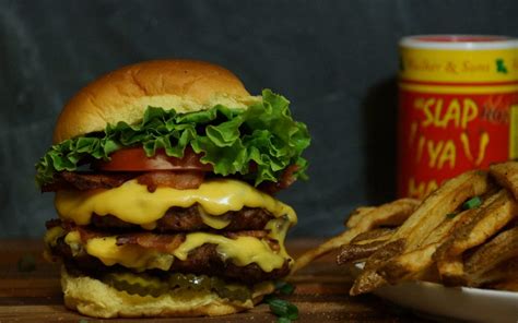 Ultimate Cajun Burger Slap Ya Mama