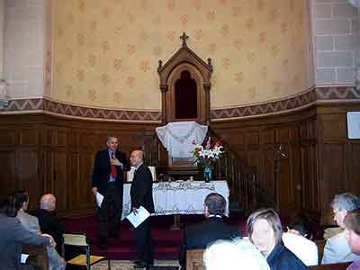 Boissy Saint Leger L Interieur Temple Protestant