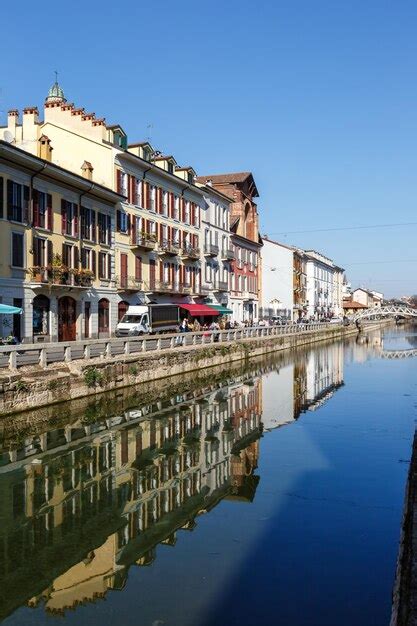 Premium Photo | Milan navigli milano restaurant and bar district travel ...