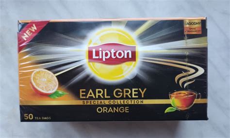 Lipton Earl Grey Orange Herbata Czarna G Szt Siedlce Kup