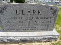 Richard Aloysius Clark 1894 1949 Mémorial Find a Grave