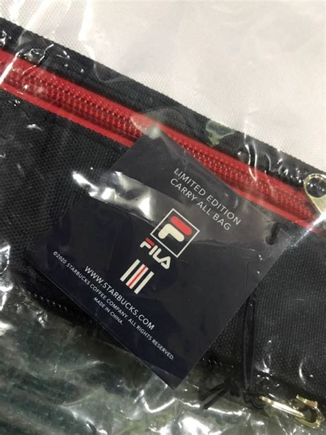 Fila Fila X Starbucks Limited Edition Shoulder Bag Grailed