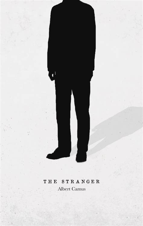 The Stranger A Book Cover For Albert Camus Novel On Behance The