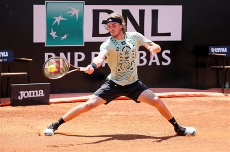 Atp Rome Stefanos Tsitsipas Edges Alexander Zverev To Reach Final