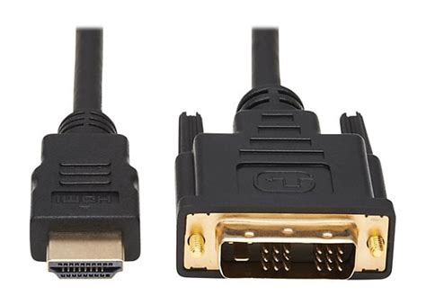 Tripp Lite HDMI to DVI Digital Monitor Adapter Cable M/M DVI-D 1080p ...