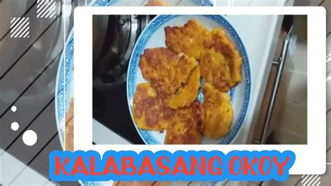 Kalabasang Okoy Panlasang Pinoy YouTube