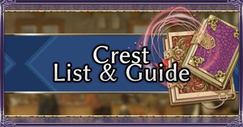 FE3H | Crests - List and Guide | Fire Emblem Three Houses - GameWith