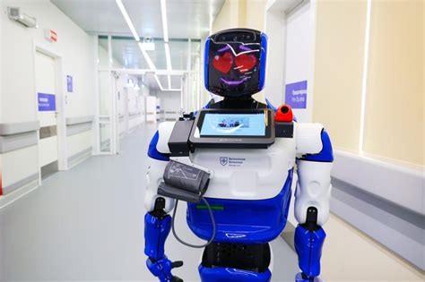 Robot Medical Assistant will be serving hospital patients | PROMOBOT