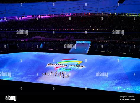 General View March 4 2022 The Beijing 2022 Paralympic Winter Games