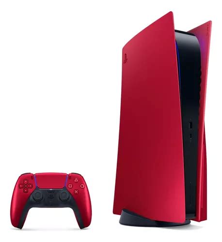 Cover Carcasa Consola Playstation Ps Standard Volcanic Color